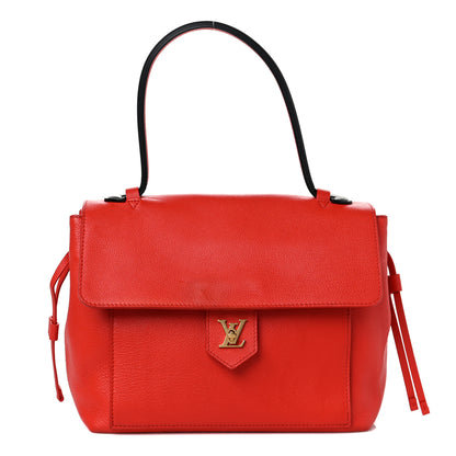 Louis Vuitton Calfskin Lockme PM Rouge 1 of 10