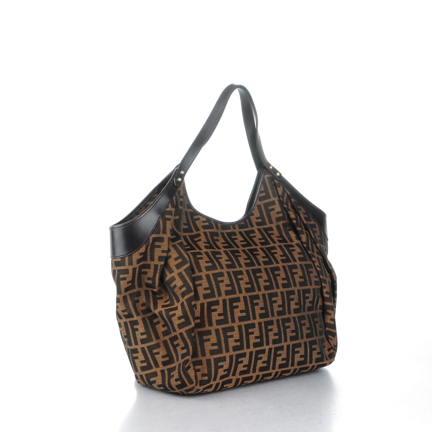 Fendi Zucca Large Chef Tote Tobacco 3 of 8