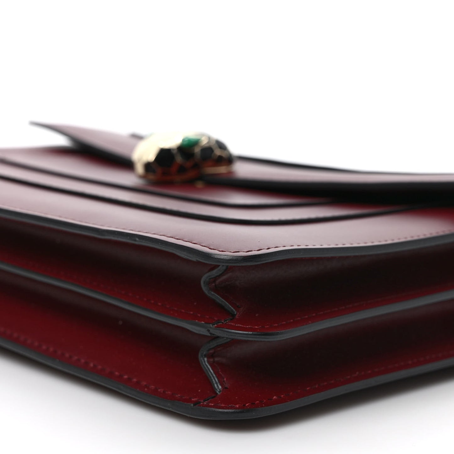 Calfskin Serpenti Forever Crossbody Bag Bordeaux