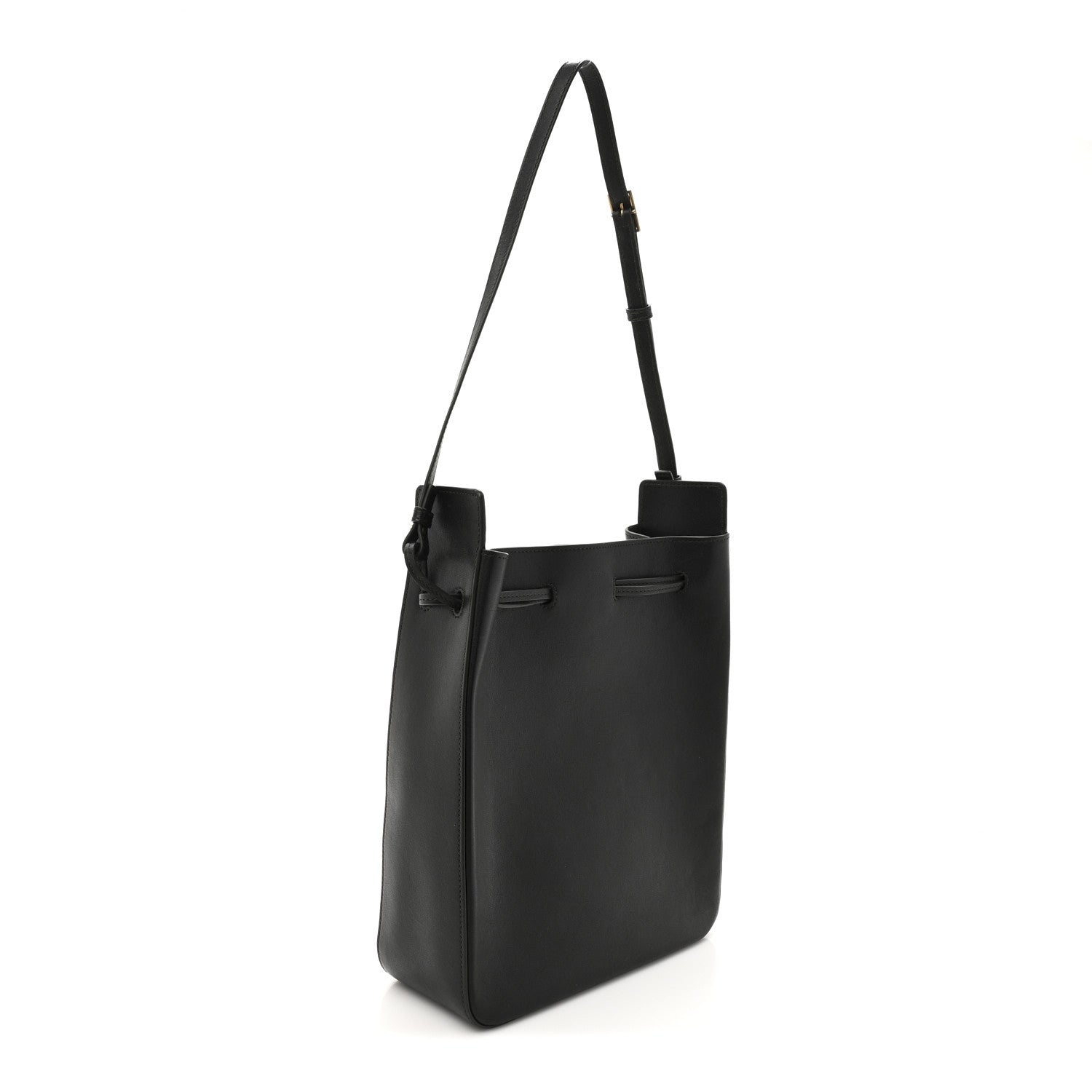 Saint Laurent Calfskin Large Bucket Bag New Vert Fonce 3 of 10