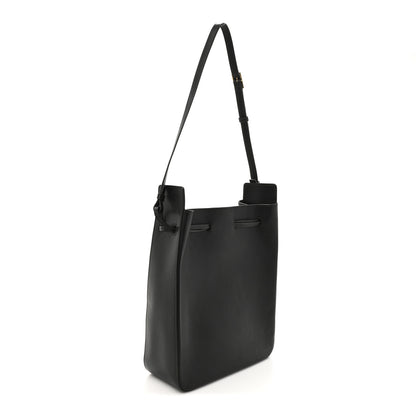 Saint Laurent Calfskin Large Bucket Bag New Vert Fonce 3 of 10