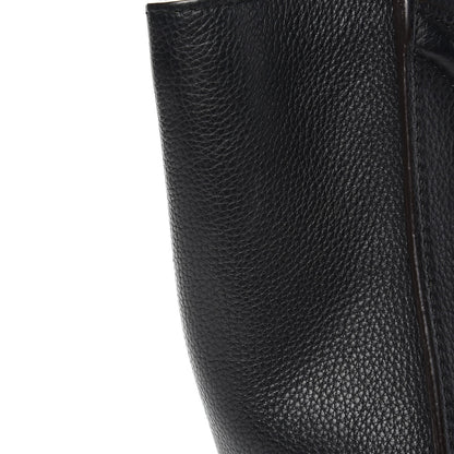 Celine Drummed Calfskin Micro Luggage Black 9 of 9