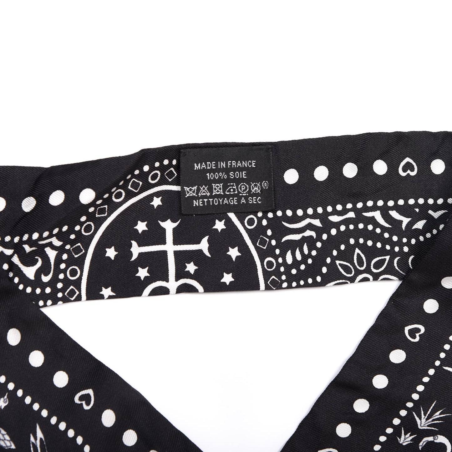 Silk Entre Ciel Et Mer Twilly Black White