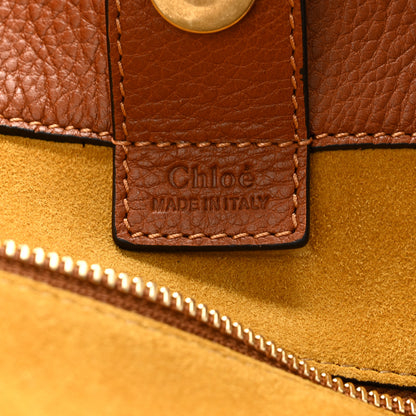 Chloe Smooth Calfskin Medium Milo Shopping Tote Caramel 6 of 10