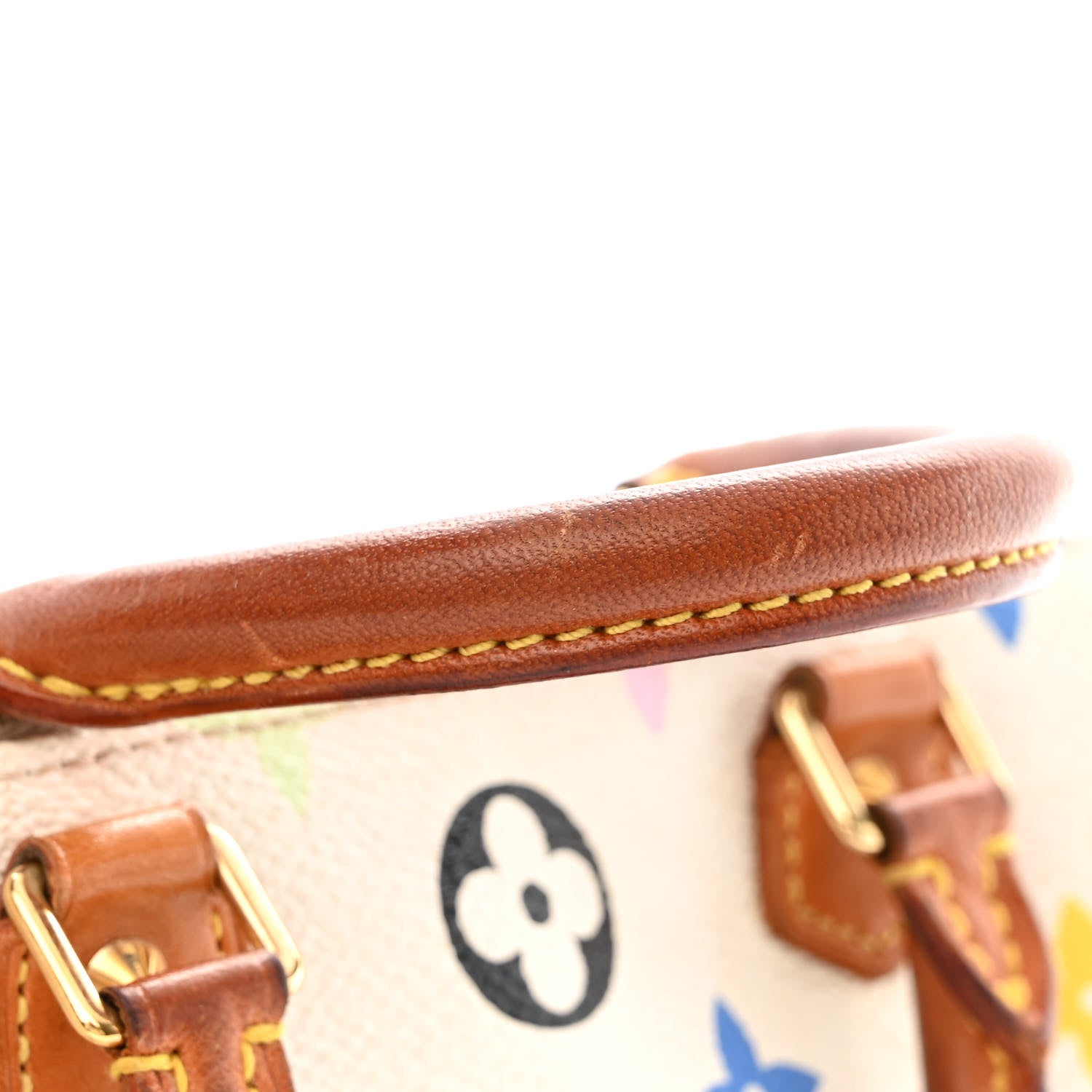 Louis Vuitton Monogram Multicolor Mini Sac HL Speedy White 12 of 12