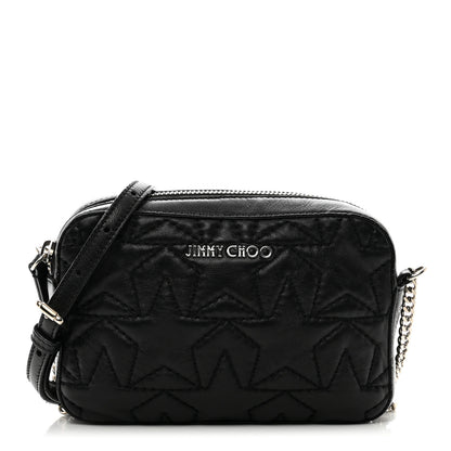 Jimmy Choo Calfskin Star Haya Camera Bag Black 1 of 9
