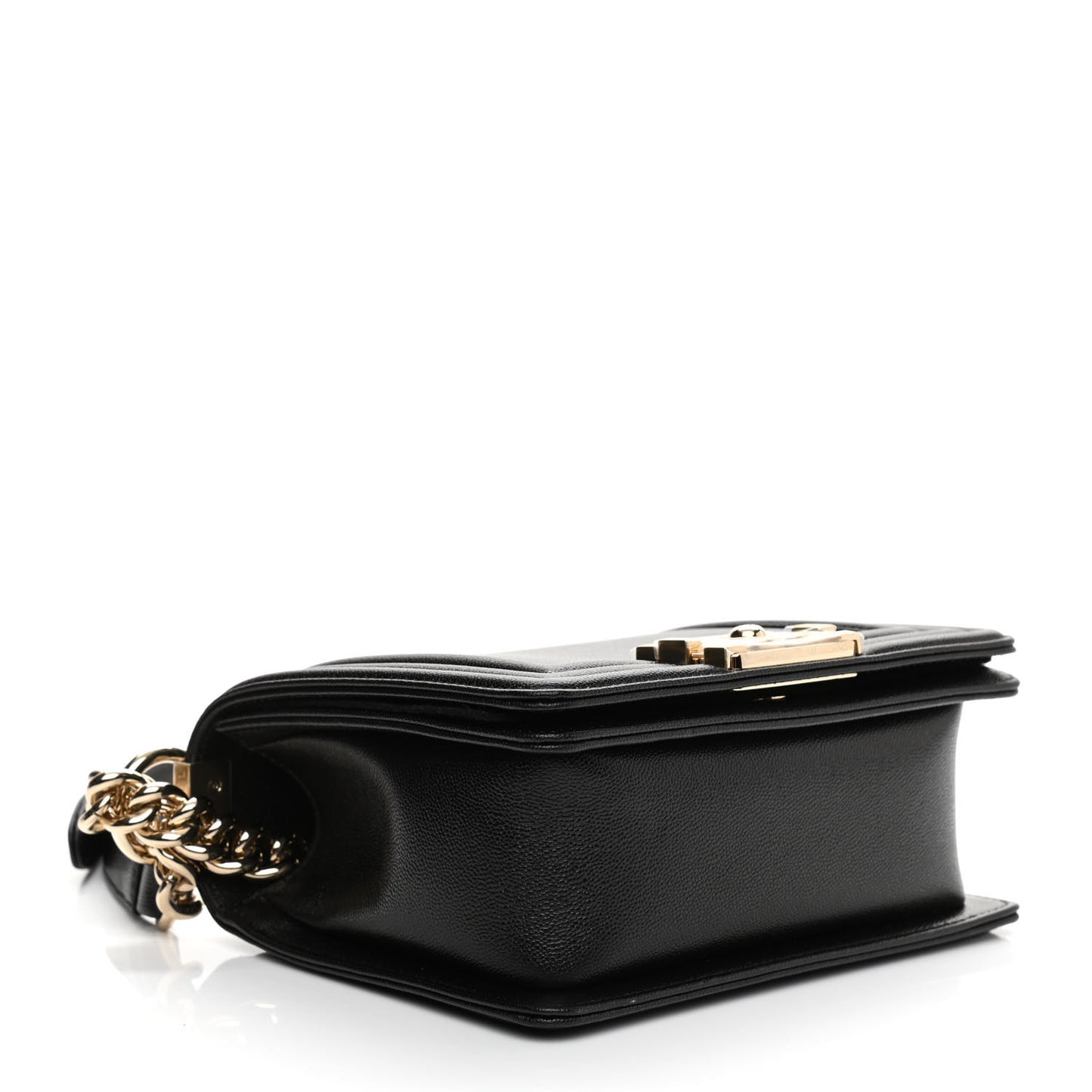 Caviar Mini Boy Flap Black