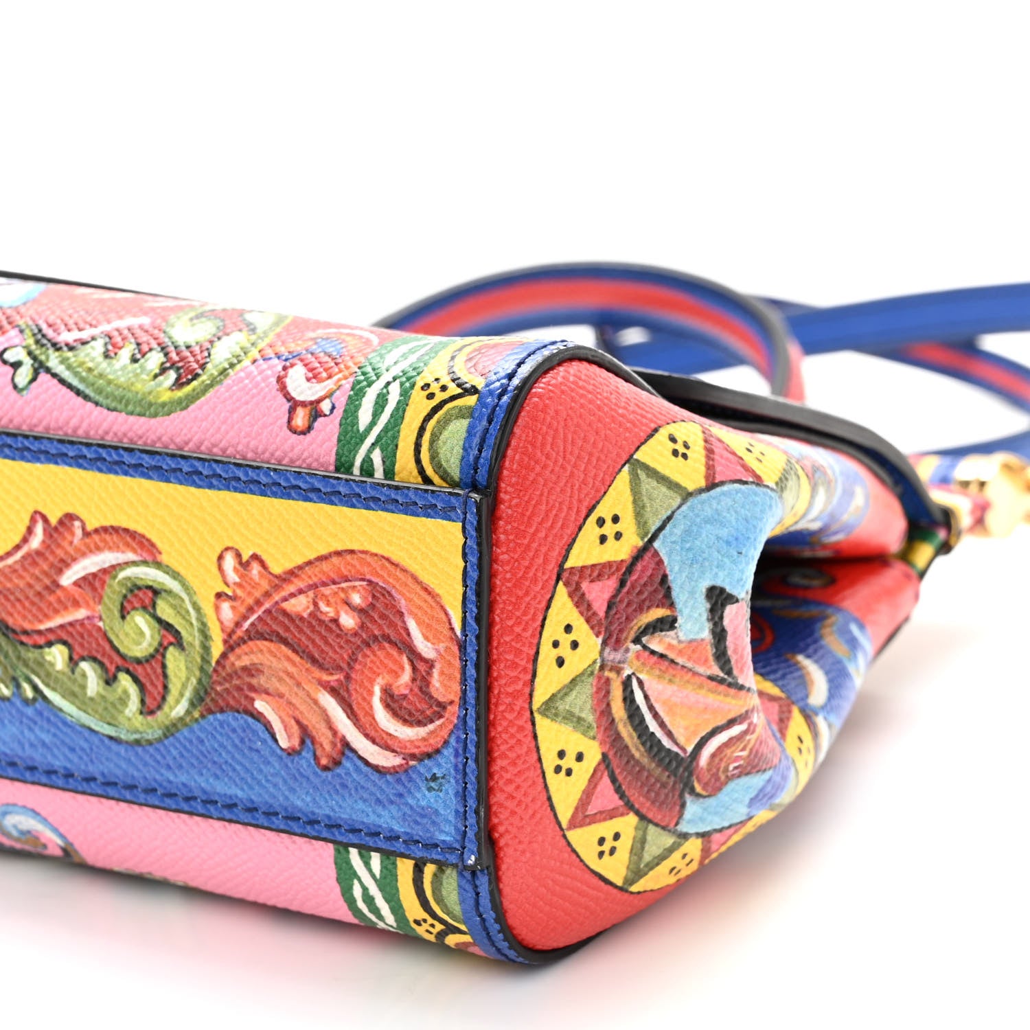 Dolce & Gabbana DOLCE & GABBANA Print Small Miss Sicily Satchel Multi 10 of 11