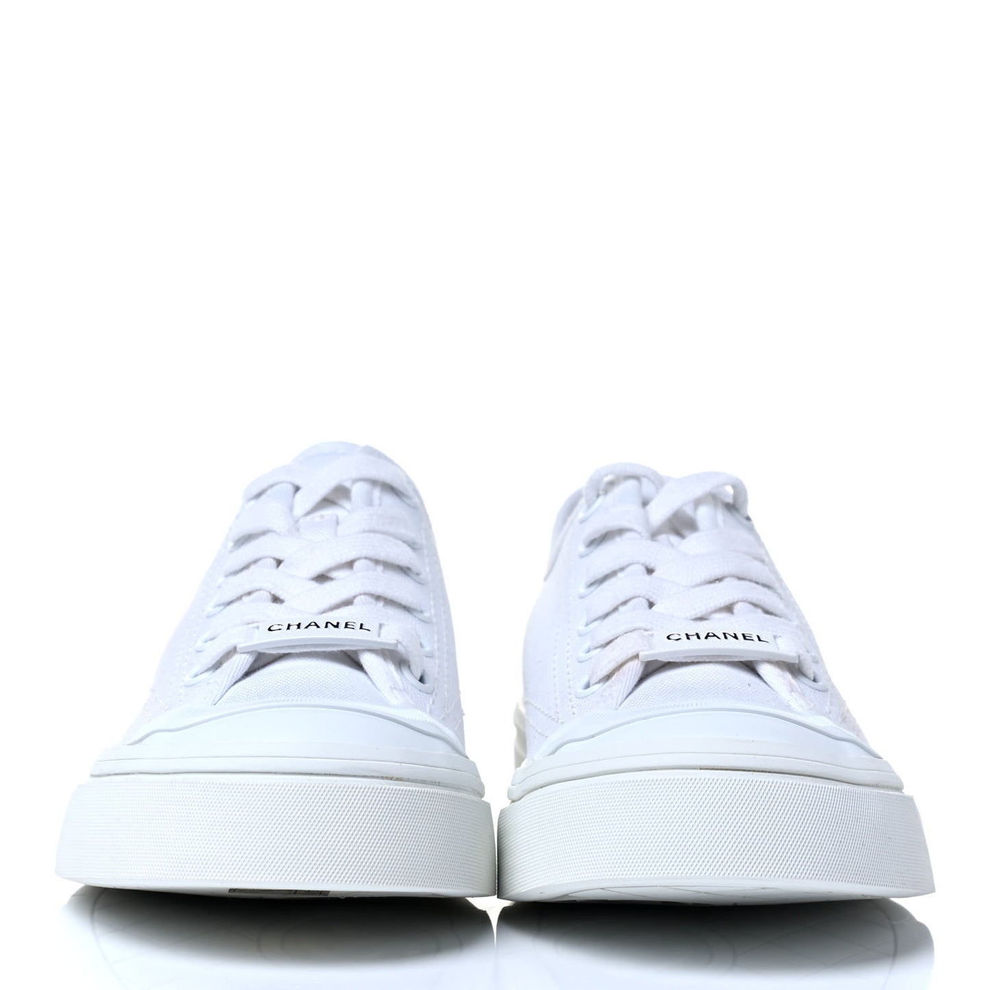Mixed Fibers Low Top Sneakers 36 White