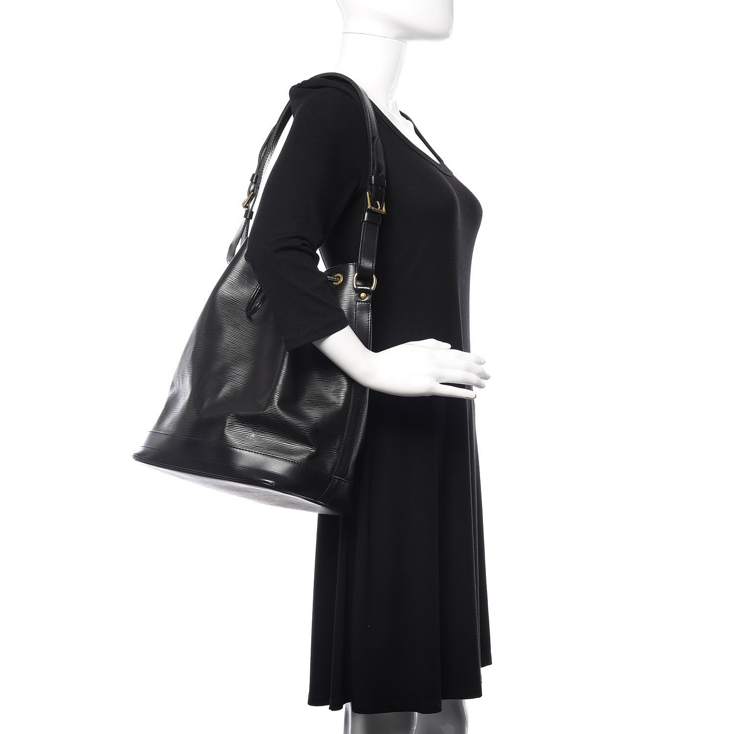 Louis Vuitton Epi Noe Black 2 of 9