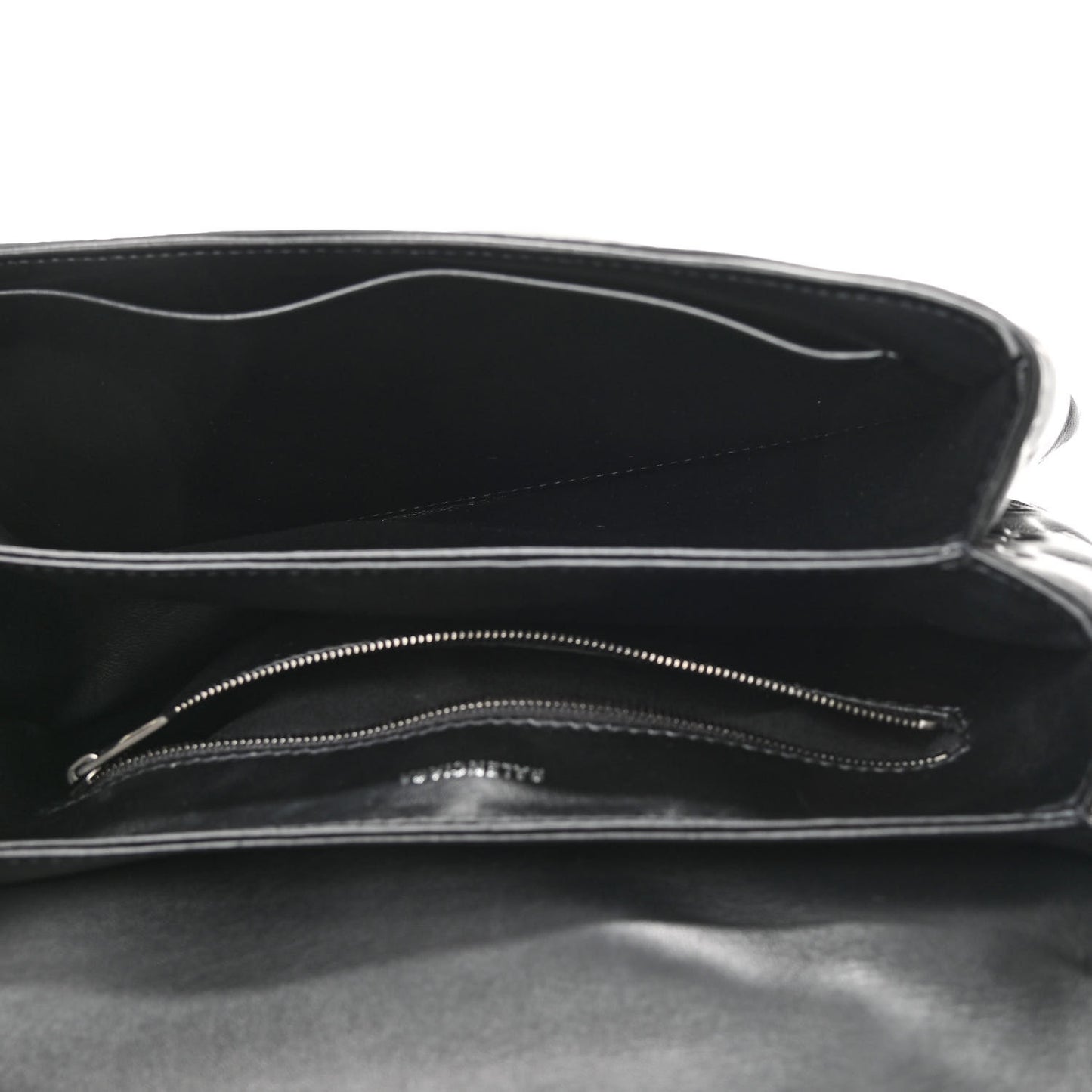 Nappa BB Monogram Embossed Medium Triplet Bag Black