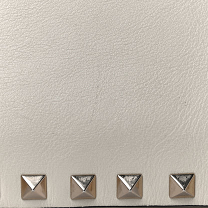 Valentino Garavani Vitello Rockstud Camera Crossbody Bag Ivory 12 of 16