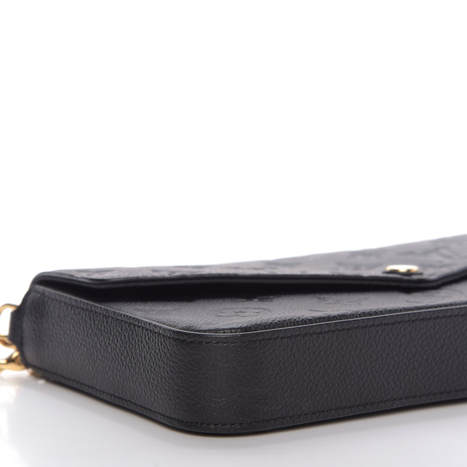 Louis Vuitton Empreinte Pochette Felicie Chain Wallet Black 7 of 10