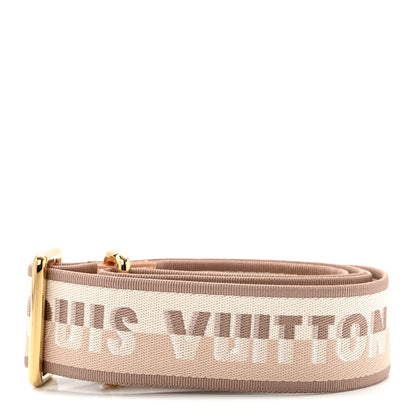 Louis Vuitton Jacquard Speedy Bandouliere 20 Shoulder Strap Beige 2 of 4