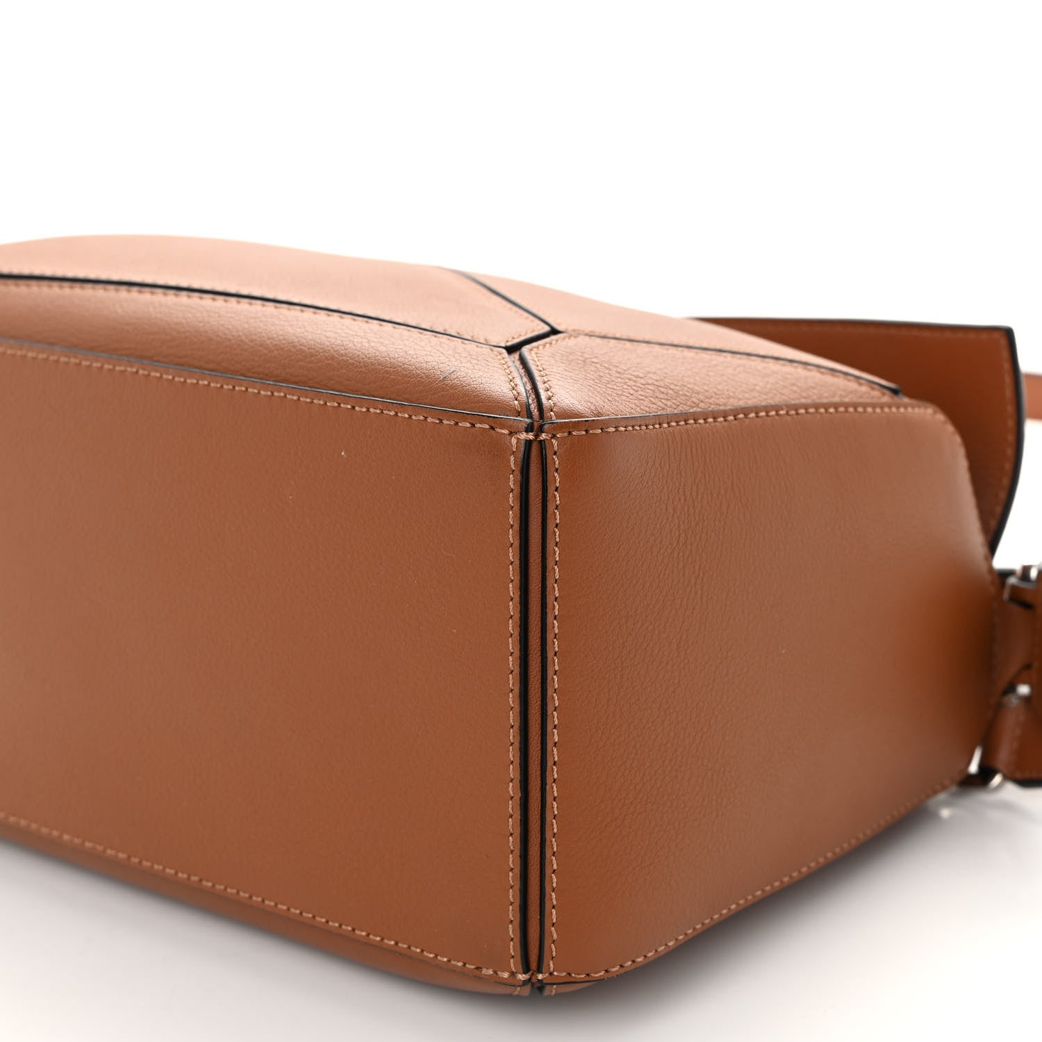 Loewe Calfskin Small Puzzle Bag Tan 9 of 9