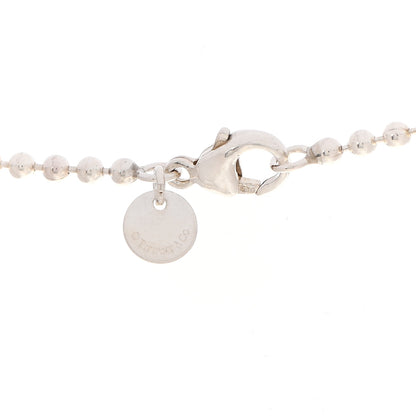 Tiffany Sterling Silver Coin Edge Dog Tag Necklace 5 of 6