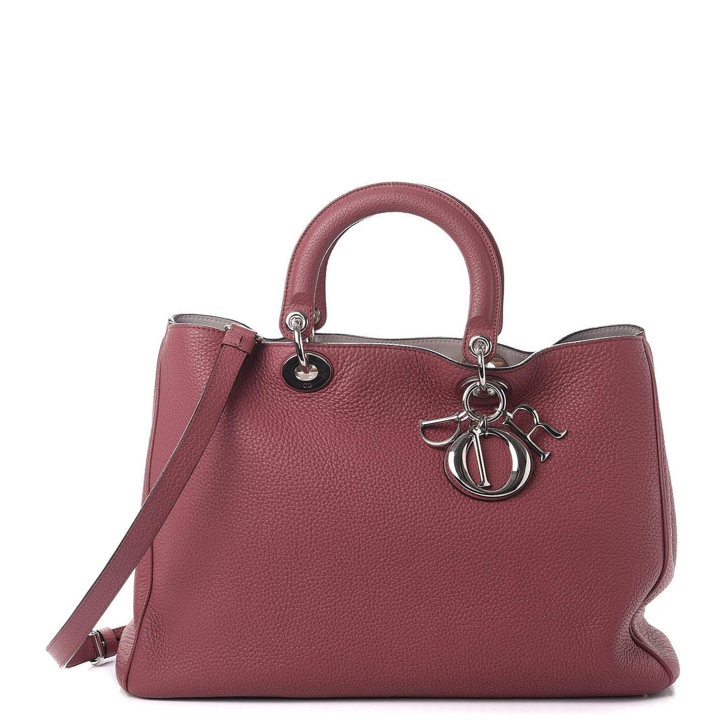 Bullcalf Large Diorissimo Tote Dark Pink