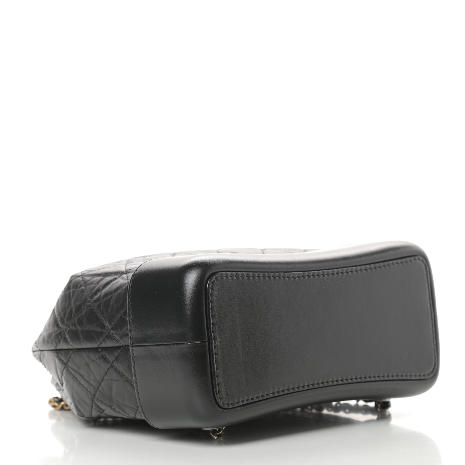 Chanel Aged Calfskin Quilted Small Gabrielle Backpack Black 4 of 14
