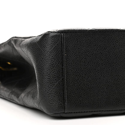 Chanel Caviar Quilted Shoulder Bag Black 7 of 8