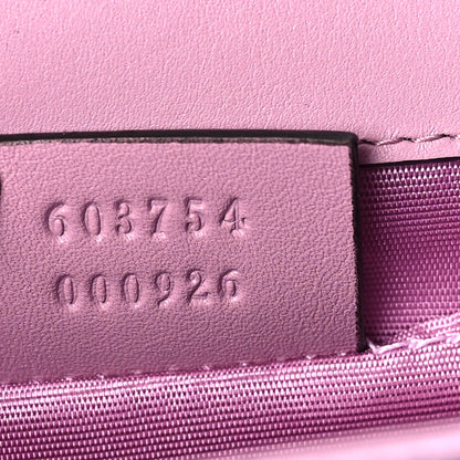 Gucci Satin Quilted Rajah Broadway Ring Top Handle Bag Purple 7 of 10