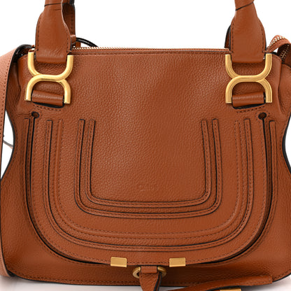 Chloe Calfskin Small Marcie Satchel Tan 8 of 11