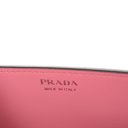 Prada Saffiano Pradamalia Mini Chain Bag Black Begonia 8 of 10