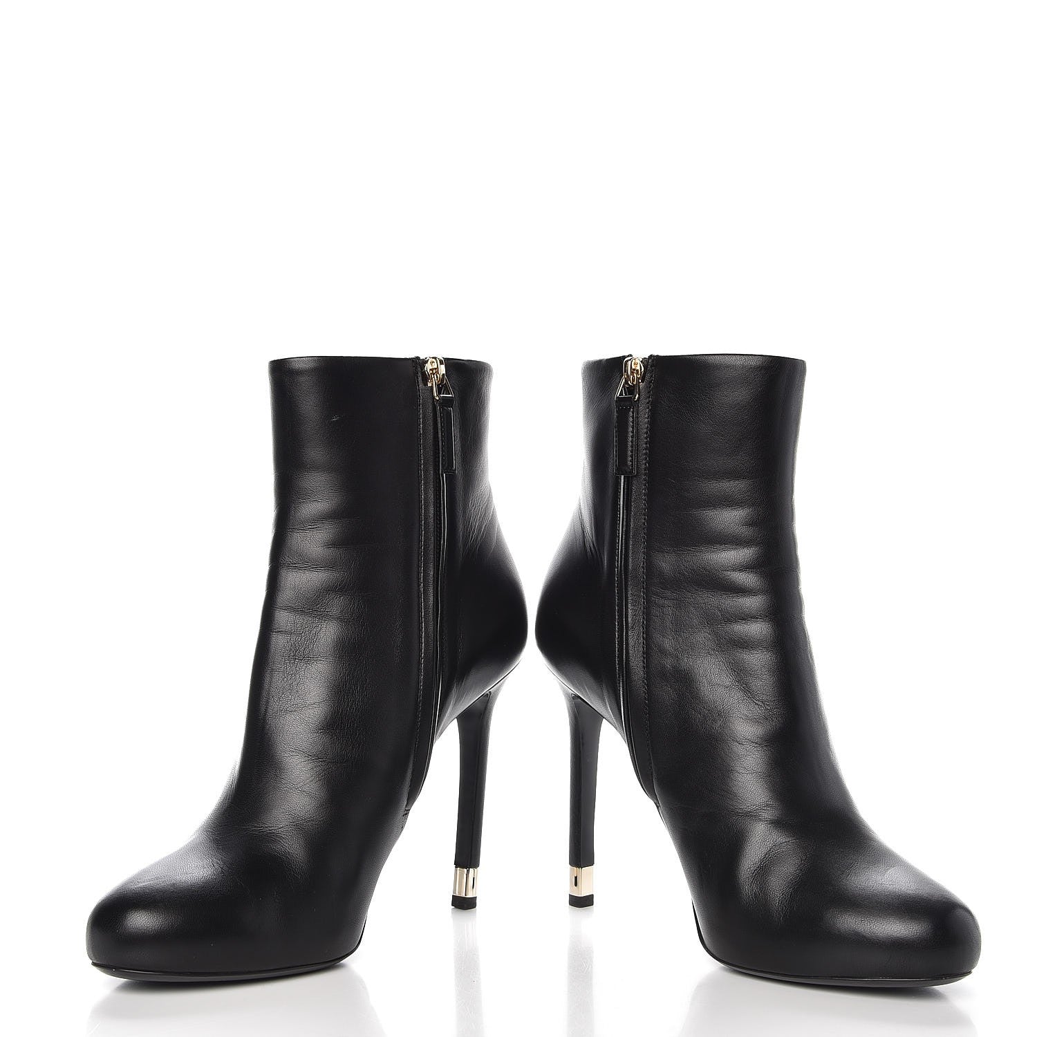 Chanel Lambskin CC Short Booties 41 Black 14 of 15