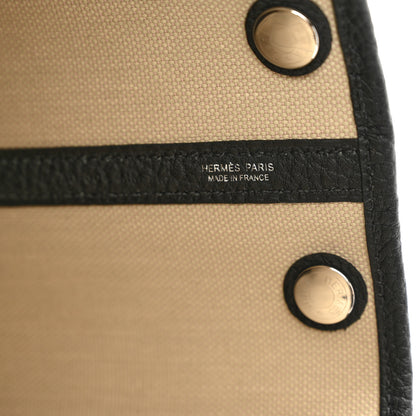 Hermes Toile Negonda Garden Party 30 TPM Beton Black 7 of 10