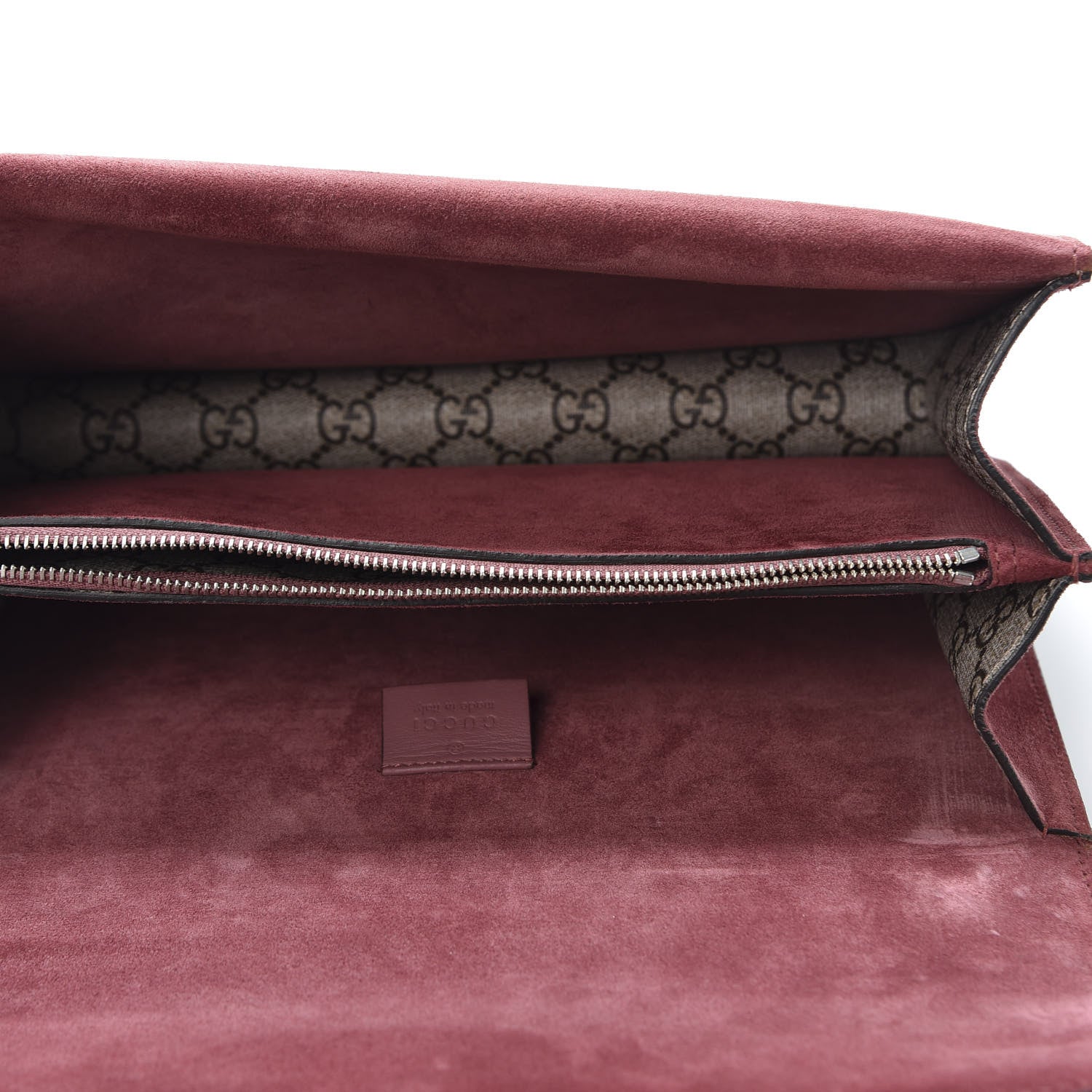Gucci GG Supreme Monogram Blooms Small Dionysus Shoulder Bag Beige Multicolor Dry Rose 4 of 9