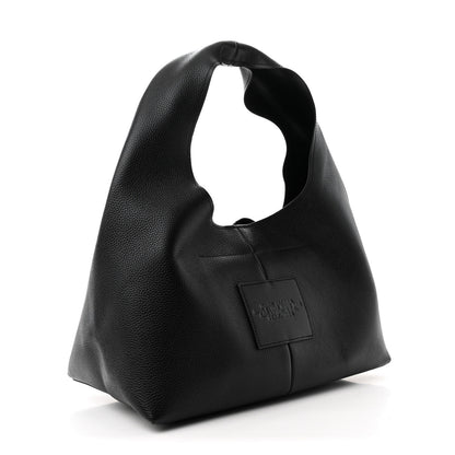 Marc Jacobs Grained Calfskin Medium The Sack Bag Black 4 of 10
