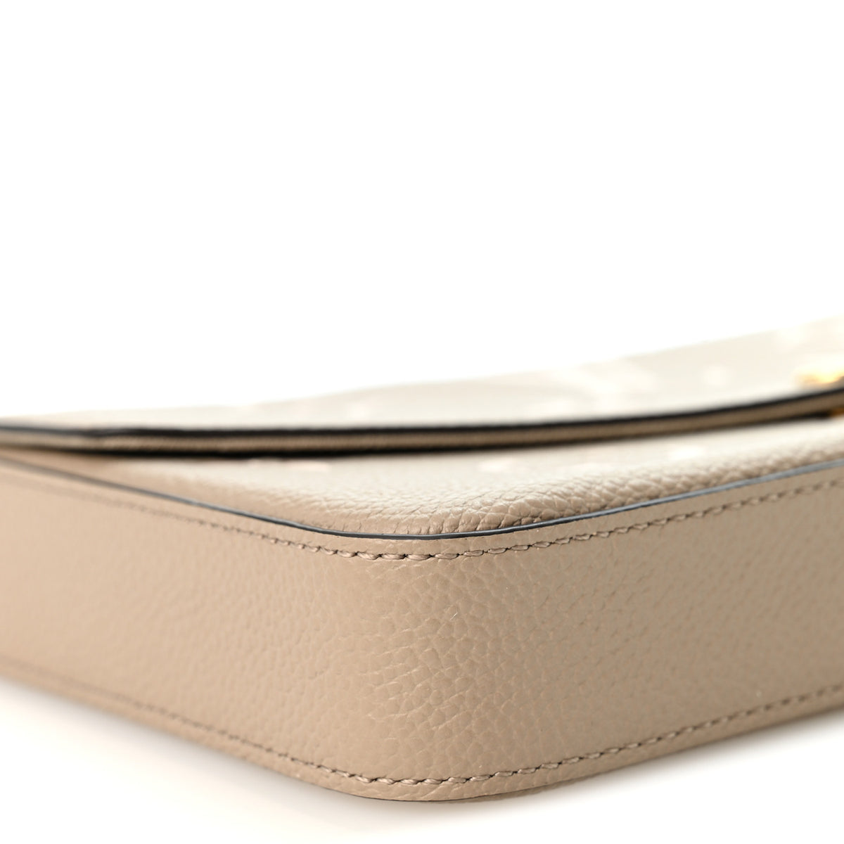 Louis Vuitton Empreinte Monogram Giant Felicie Pochette Tourterelle Creme 10 of 11