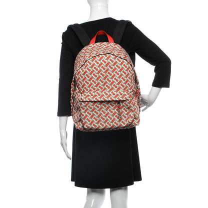 Burberry Nylon Monogram Backpack Vermillion 2 of 9