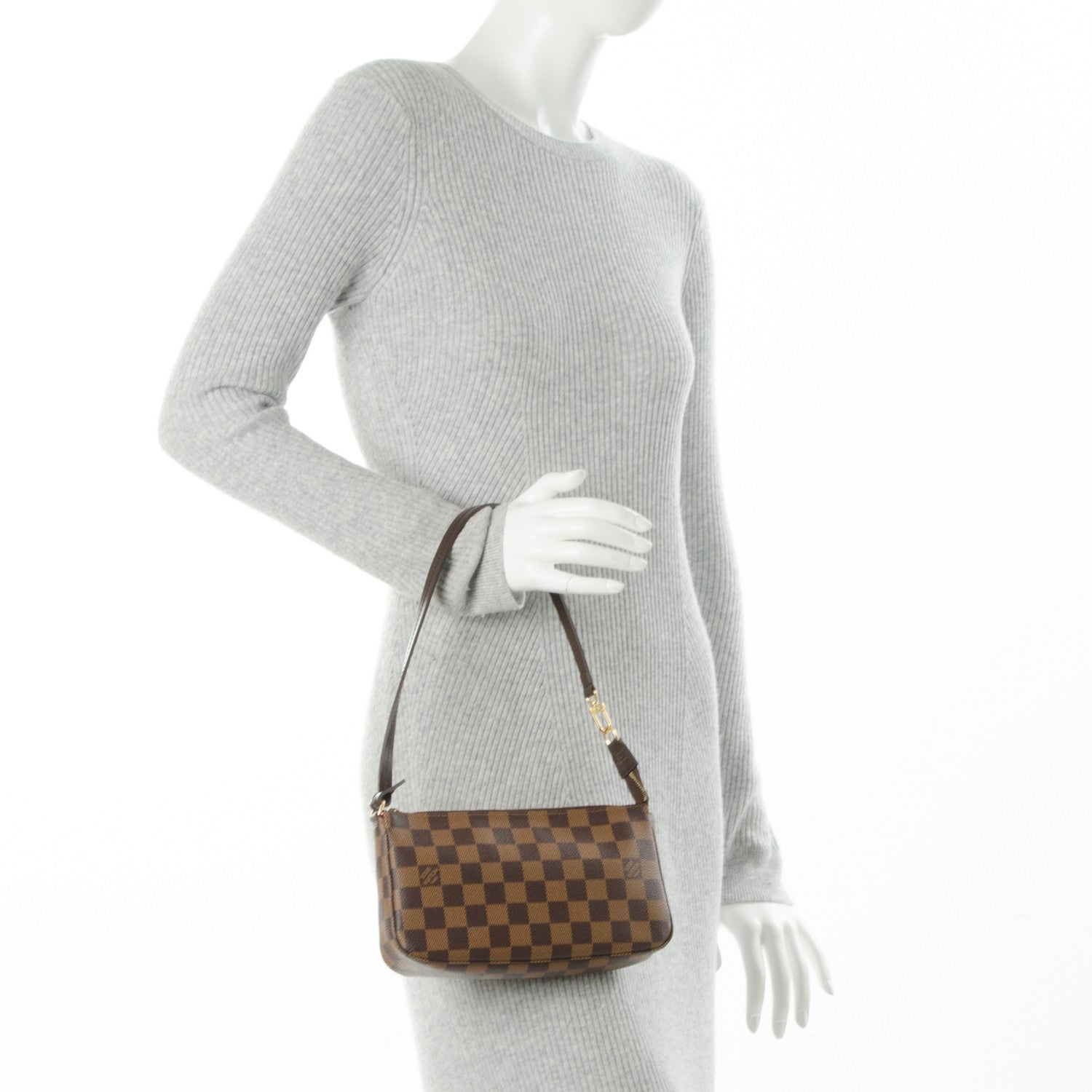 Louis Vuitton Damier Ebene Pochette Accessories NM 2 of 6