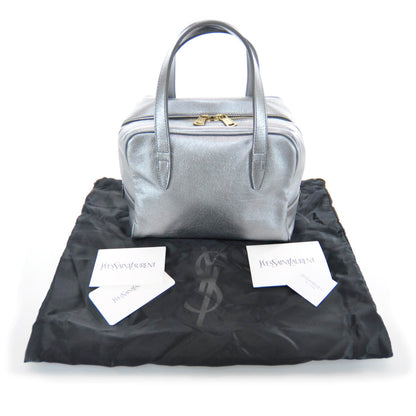Saint Laurent Leather Y-Mail Mini Bag Metallic 3 of 10
