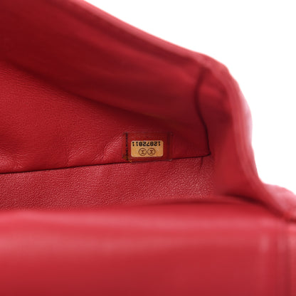Chanel Caviar Quilted Medium Double Flap Red 9 of 11