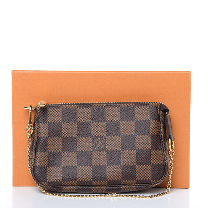 Louis Vuitton Damier Ebene Mini Pochette Accessories 10 of 10