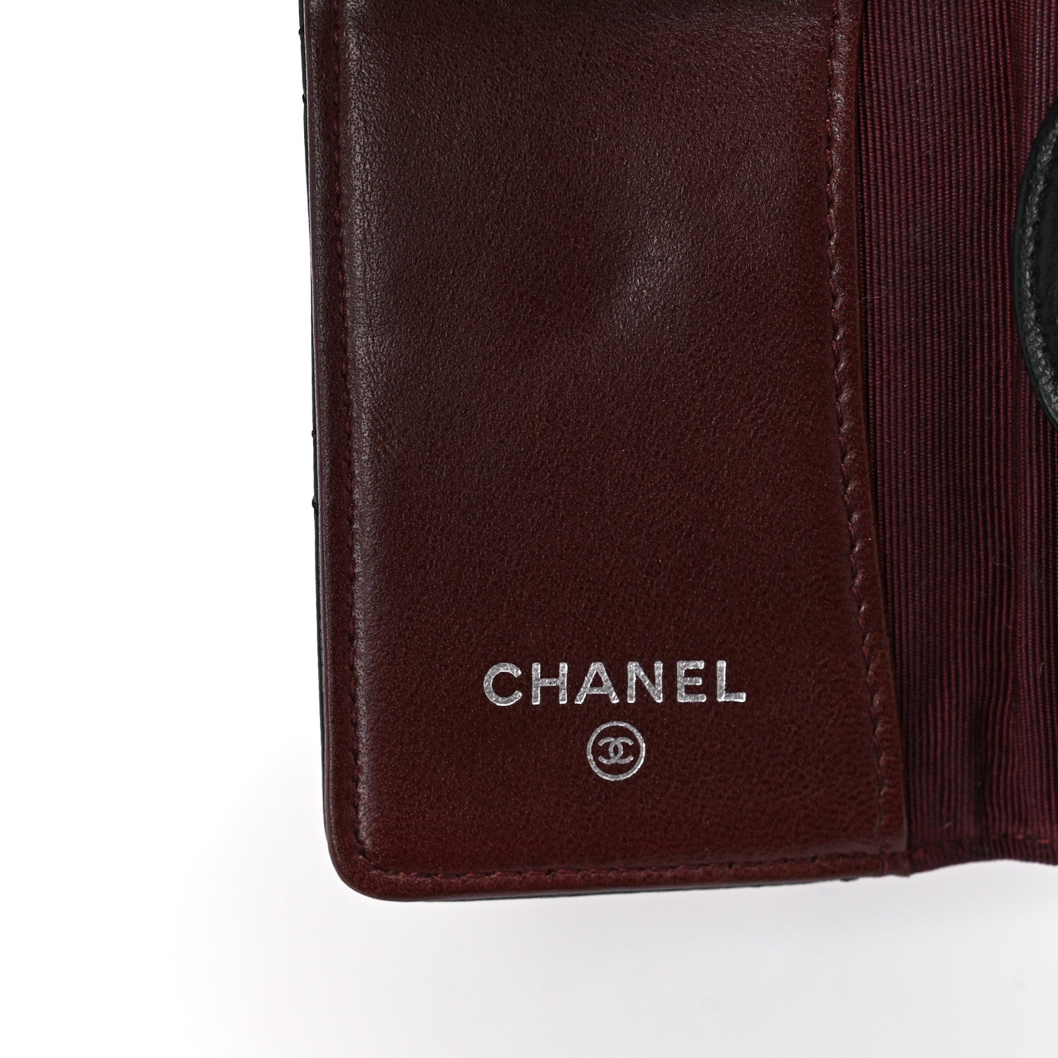 Chanel Lambskin Quilted 6 Key Holder Black 8 of 13