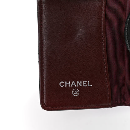 Chanel Lambskin Quilted 6 Key Holder Black 8 of 13