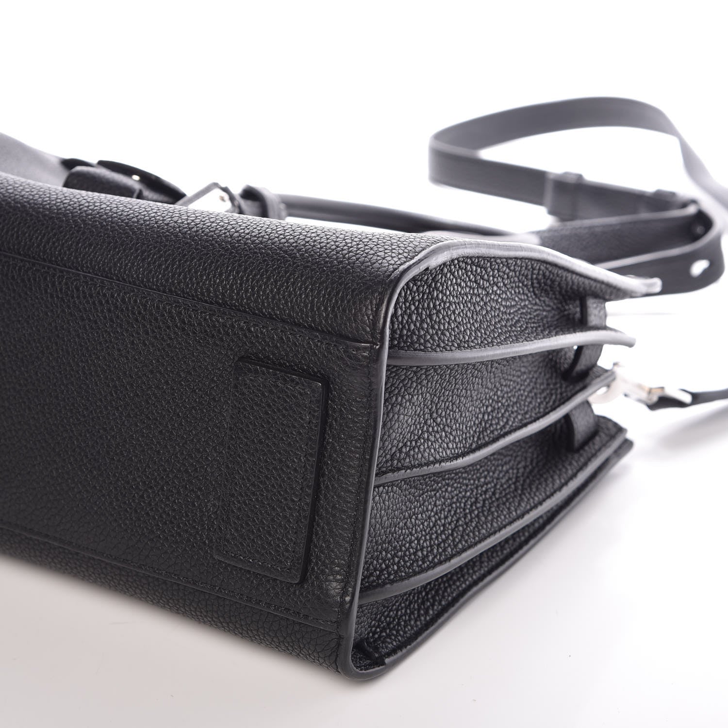 Saint Laurent Grained Calfskin Baby Sac De Jour Souple Black 11 of 11