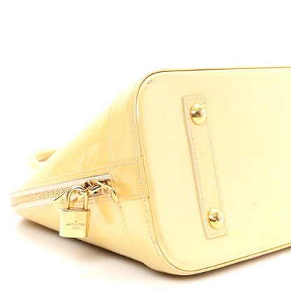 Louis Vuitton Vernis Alma PM  Blanc Corail 8 of 9