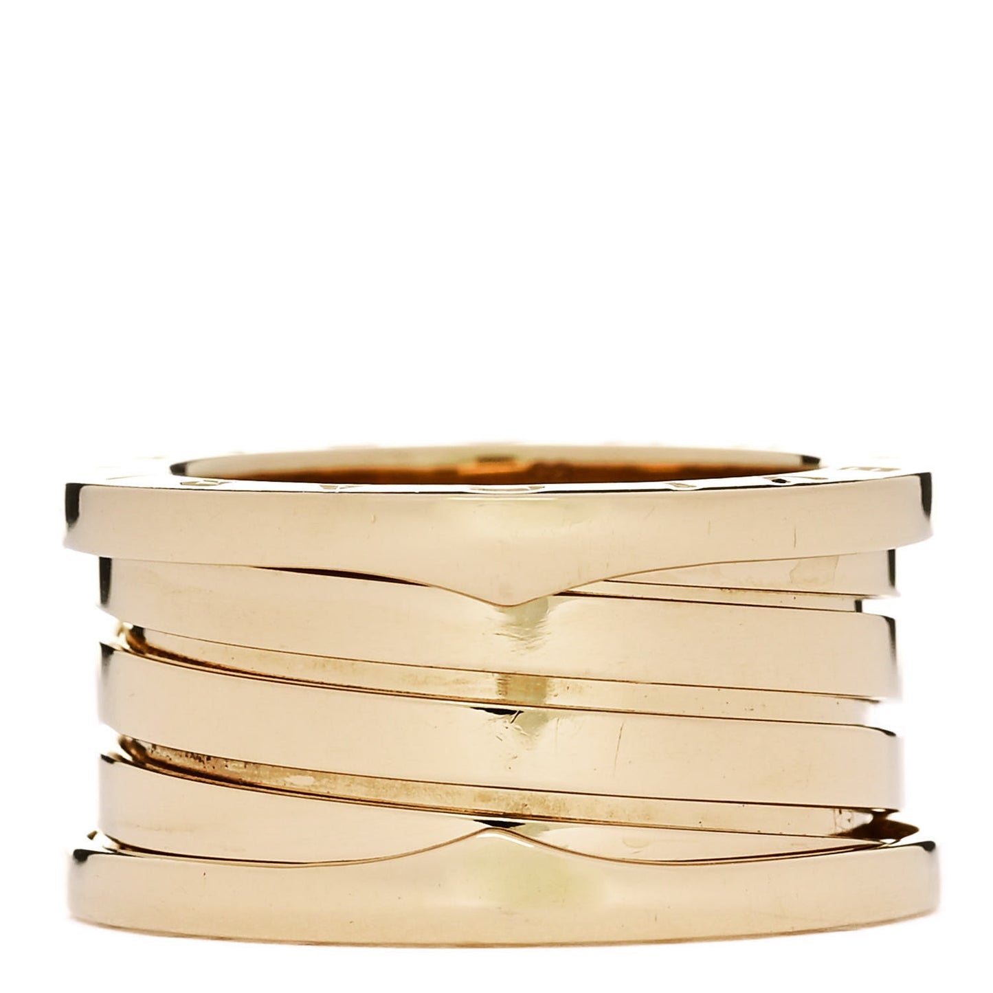 18K Yellow Gold B.Zero1 Four-Band Ring 53 6.25