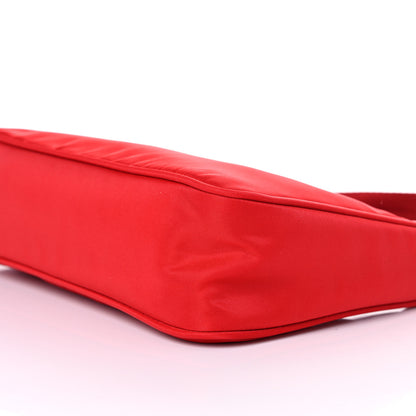 Prada Tessuto Nylon Mini Re-Edition 2000 Bag Rosso 9 of 9