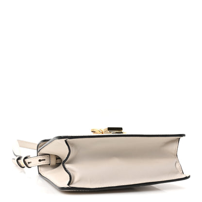 Gucci Calfskin Mini Sylvie Top Handle Bag White 3 of 9
