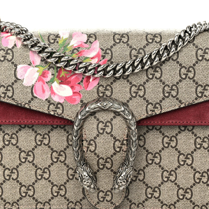 Gucci GG Supreme Monogram Blooms Small Dionysus Shoulder Bag Beige Multicolor Dry Rose 8 of 10
