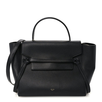 Celine Grained Calfskin Mini Belt Bag Black 1 of 11