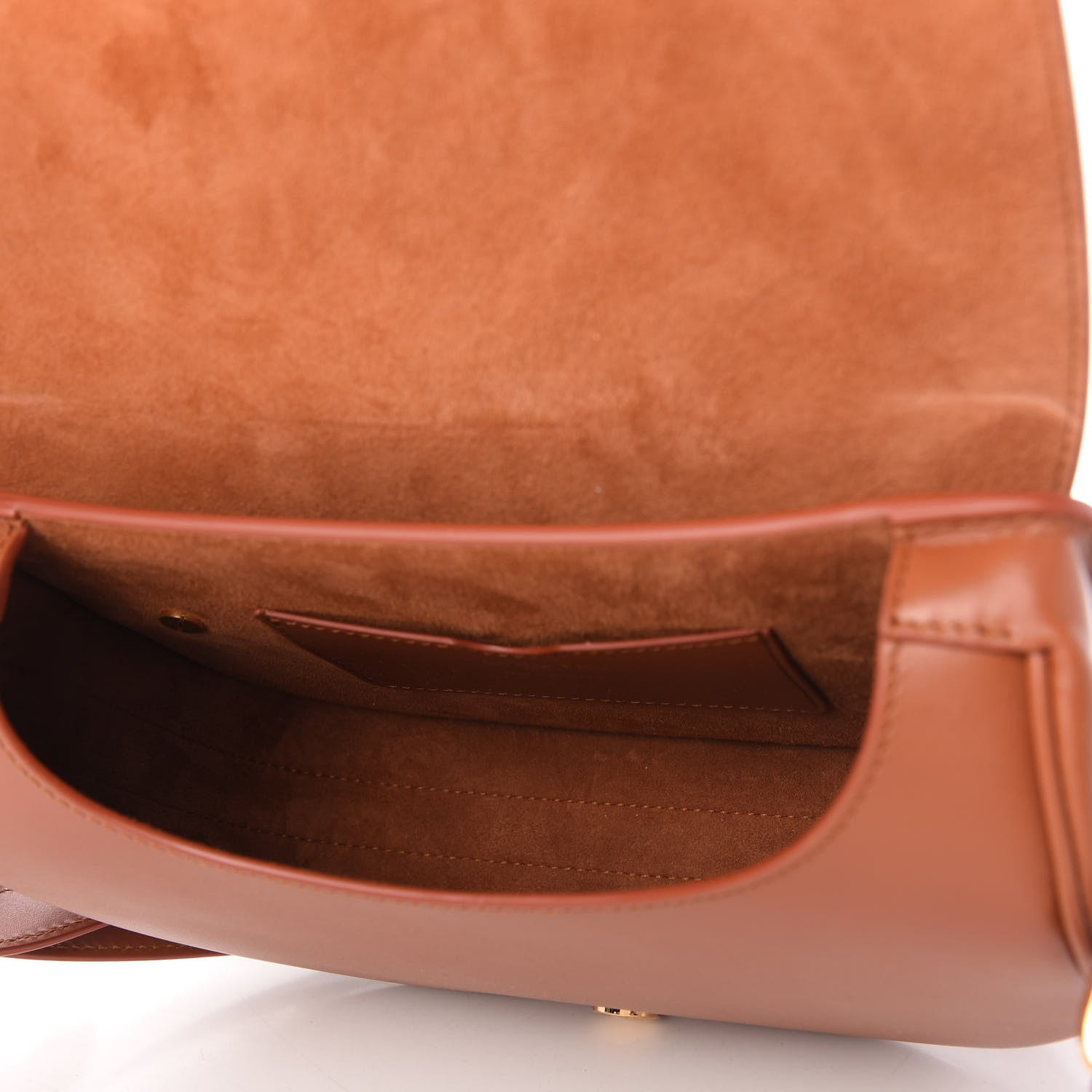 Christian Dior Box Calfskin Medium Bobby Flap Dark Tan 5 of 12