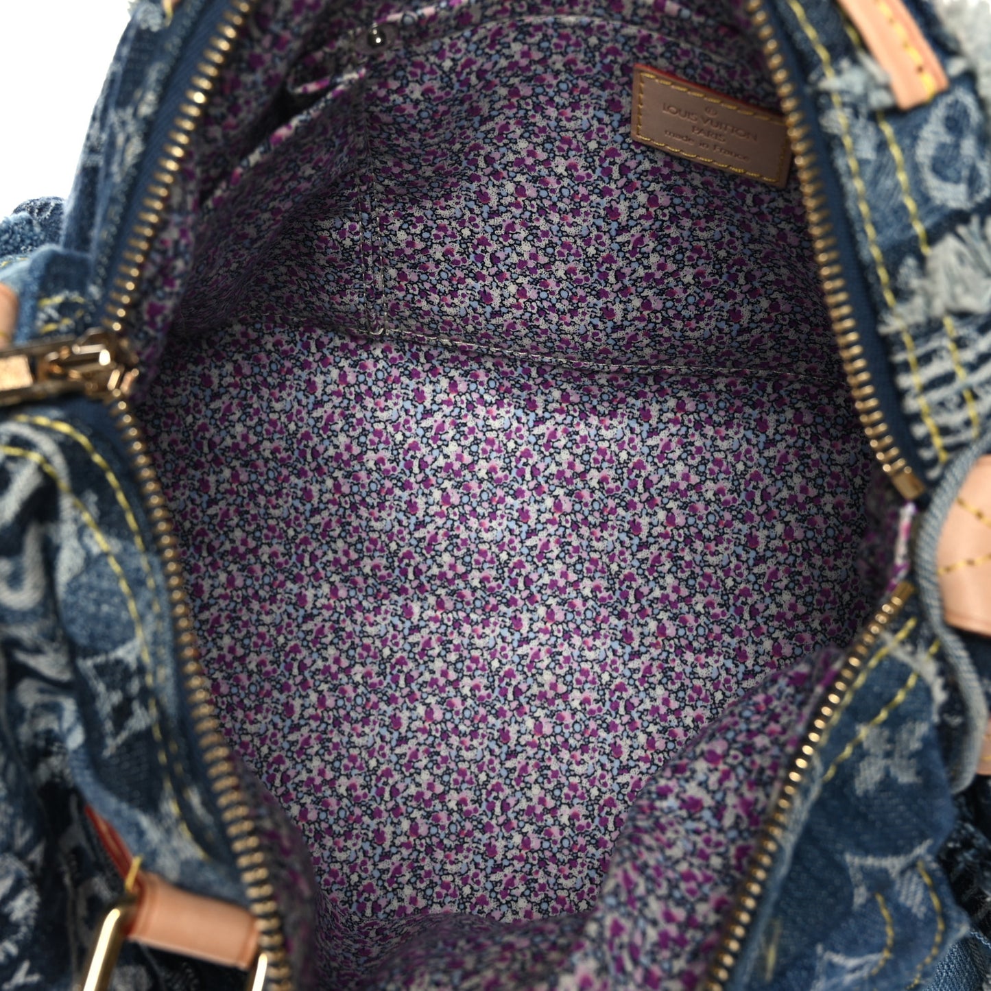 Denim Patchwork Speedy 30 Blue