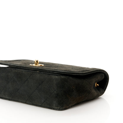 Chanel Suede Quilted Mini Flap Black 11 of 11