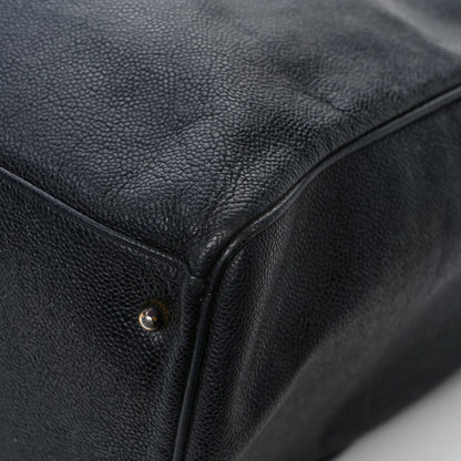 Chanel Caviar XL Weekender Bag Black 11 of 12