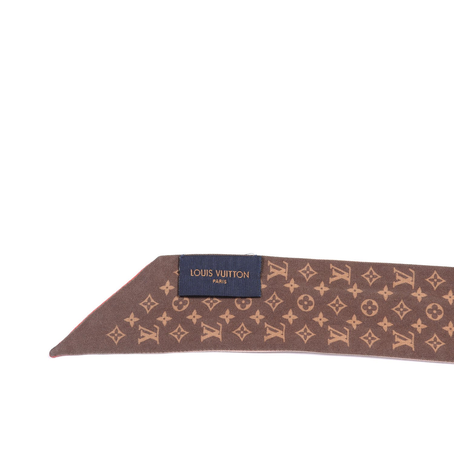 Louis Vuitton Silk Monogram LV Stories BB Bandeau Nude 3 of 3